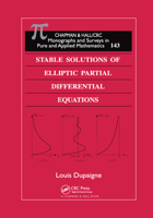 Stable Solutions of Elliptic Partial Differential Equations 0367382970 Book Cover