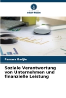 Soziale Verantwortung von Unternehmen und finanzielle Leistung (German Edition) 6208239249 Book Cover