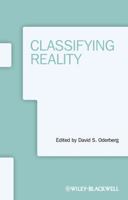 Classifying Reality. Edited by David S. Oderberg 1118508351 Book Cover