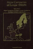 Major Companies of Europe 1993/94: Major Companies of Western Europe Outside the European Community 940106847X Book Cover