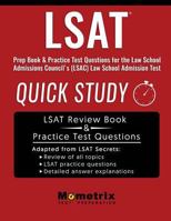 LSAT Prep Book: Quick Study & Practice Test Questions for the Law School Admissions Council's (Lsac) Law School Admission Test 1516707451 Book Cover