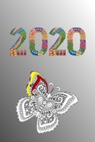 2020: Zentangle Kalender (German Edition) 1692200399 Book Cover