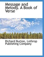 Message and Melody 1162941731 Book Cover