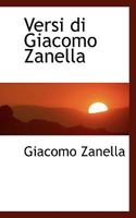 Versi Di Giacomo Zanella 1514160455 Book Cover