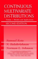 Continuous Multivariate Distributions, Volume 1, Models and Applications, 2nd Edition 0471183873 Book Cover