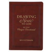 Devotional Drawing Near to God Brown Faux Leather 163952729X Book Cover