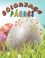 COLORIAGE PÂQUES: Mandalas de Pâques à colorier par enfant de 5 à 8 ans B08WJY677W Book Cover