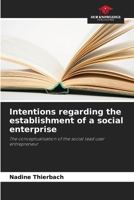 Intentions regarding the establishment of a social enterprise 6209538819 Book Cover