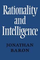 Rationality and Intelligence 0521017238 Book Cover