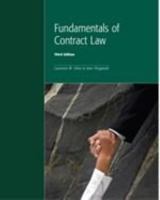 FUNDAMENTALS OF CONTRACT LAW 1552393852 Book Cover