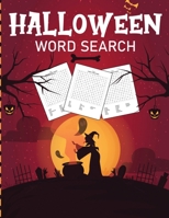Halloween Word Search: Puzzle Activity Book For Kids and Adults | Halloween Gifts 1636050247 Book Cover