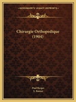 Chirurgie Orthop�dique... 0274583380 Book Cover