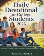 DAILY DEVOTIONAL FOR COLLEGE STUDENTS 2026: 365 Empowering Devotions to Inspire Spiritual Growth Academic Excellence and Confidence to Conquer Campus Life B0FZ8Y7X7X Book Cover