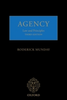 Agency: Law and Principles 0199230374 Book Cover