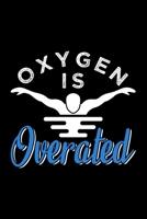 OXYGEN IS OVERATED: Dot Grid Journal, Diary, Notebook, 6x9 inches with 120 Pages. 1677679360 Book Cover