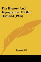 The History And Topography Of Glen Osmond 1166295583 Book Cover