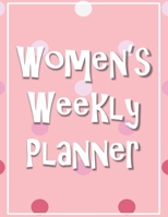 Women's Weekly Planner: 2020 undated yearly planning calendar with notes; 1-page per week spread 1702169545 Book Cover