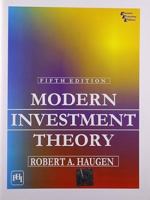 Modern Investment 8120321235 Book Cover
