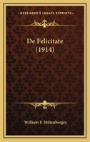 De Felicitate 1168030293 Book Cover