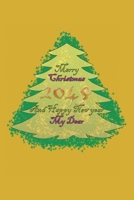 Happy New Year And Merry Christmas 2049 Notebook": Lined Notebook/Journal Gift 120 Pages, 6x9 Soft Cover, Matte Finish 1676411348 Book Cover