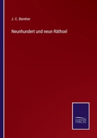 Neunhundert und neun Räthsel (German Edition) 3368593927 Book Cover