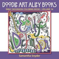 Emily Dickinson Coloring Book (Doodle Art Alley Books) (Volume 16) 0998832243 Book Cover