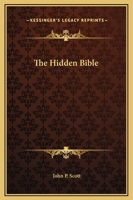 The Hidden Bible 1162630132 Book Cover