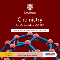 Cambridge IGCSE™ Chemistry Digital Teacher's Resource Access Card 1108948936 Book Cover