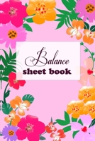Balance Sheet Book: Balance Sheet Book 1084156857 Book Cover