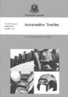 Automotive Textiles (Textile Progress) 1870372212 Book Cover