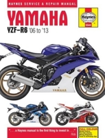 Yamaha YZF-R6 Service and Repair Manual: 2006-2012 (Haynes Service and Repair Manuals) 0857335448 Book Cover