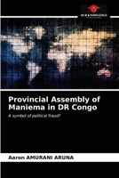 Assemblea provinciale di Maniema nella RD Congo 6203595586 Book Cover