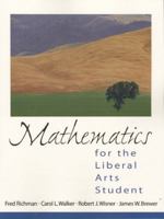 Mathematics for the Liberal Arts Student 0130145475 Book Cover