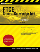 CliffsNotes FTCE General Knowledge Test 4th Edition 1328959848 Book Cover