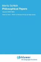 Philosophical Papers: Volume 1: (1909--1922) (Vienna Circle Collection) 9027703140 Book Cover