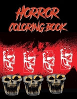 Horror Coloring Book B0CQ3XTCKL Book Cover