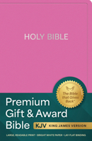 KJV Holy Bible: Premium Gift and Award Bible, Pink Imitation Leather: King James Version Bible B0DSD5HL3W Book Cover