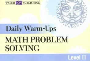 Daily Warm-Ups for Math Problem Solving Level II, Grade 9-12 (Daily Warm-Ups) 0825163110 Book Cover