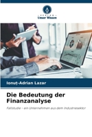 Die Bedeutung der Finanzanalyse (German Edition) 6208185076 Book Cover