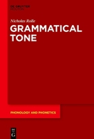 Grammatical Tone 3110669617 Book Cover