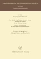 Abwasserreinigung Durch Adsorptionskoks Aus Braunkohle 3531029967 Book Cover