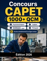 Concours CAPET 2026: Enseignement Technologique : QCM, pédagogie, dossier technique, mise en situation et préparation orale (French Edition) B0H684X34F Book Cover