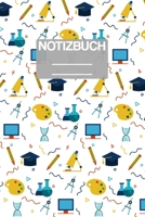 Notizbuch A5 Muster ABC Grundschule Schule School Stifte Stfit: - 111 Seiten - EXTRA Kalender 2020 - Einzigartig - Kariert - Karo - Raster - Geschenk - Geschenkidee 1710199369 Book Cover