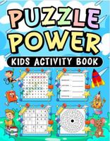 Puzzle Power: Kids Activity Book (Happy Tales Kids Activity and Coloring Books) 1965256163 Book Cover