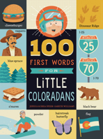 100 First Words for Little Coloradans 1641708557 Book Cover