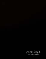 2020-2024 Five Year Planner: 2020-2024 Monthly Planner 8.5 x11 60 Months Calendar Featuring 2020-2024 Calendar Weekly Planner Monthly Schedule ... Schedule Organizer Notebook Journal For All) 1693032953 Book Cover