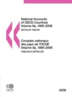 National Accounts of OECD Countries: Volume II - Detailed Tables 2008 926403157X Book Cover