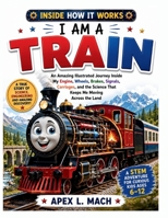 I AM A TRAIN (INSIDE HOW IT WORKS): An Amazing Illustrated Journey Inside My Engine, Wheels, Brakes, Signals, Carriages, and the Science That Keeps Me ... the Land (INSIDE HOW IT WORKS FOR KIDS) B0HFR48ZXJ Book Cover