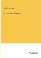 Occasional Addresses 338280624X Book Cover