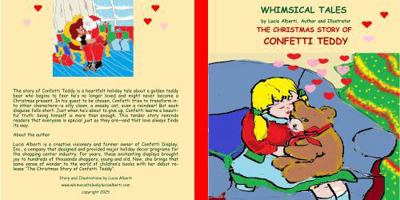 The Christmas Story of Confetti Teddy B0FJXBJHKC Book Cover
